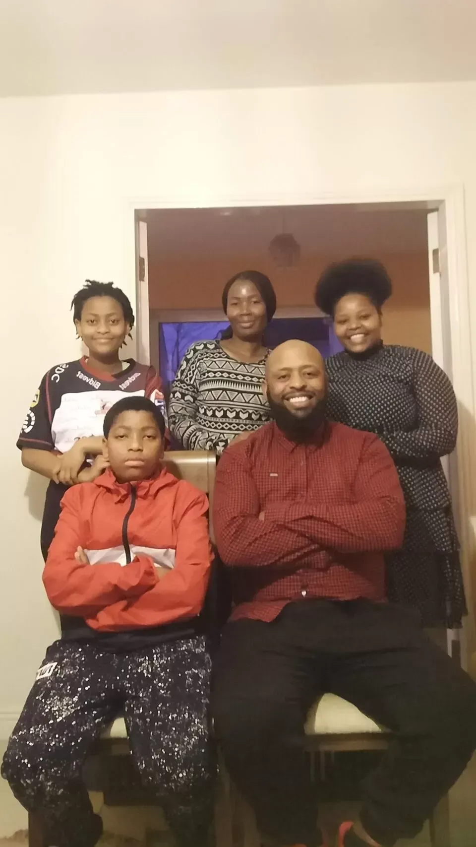 La famiglia Ntsimane