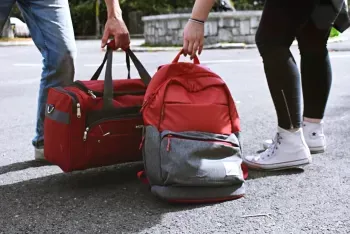 Preparativos finales antes de partir para unas vacaciones en Inglaterra